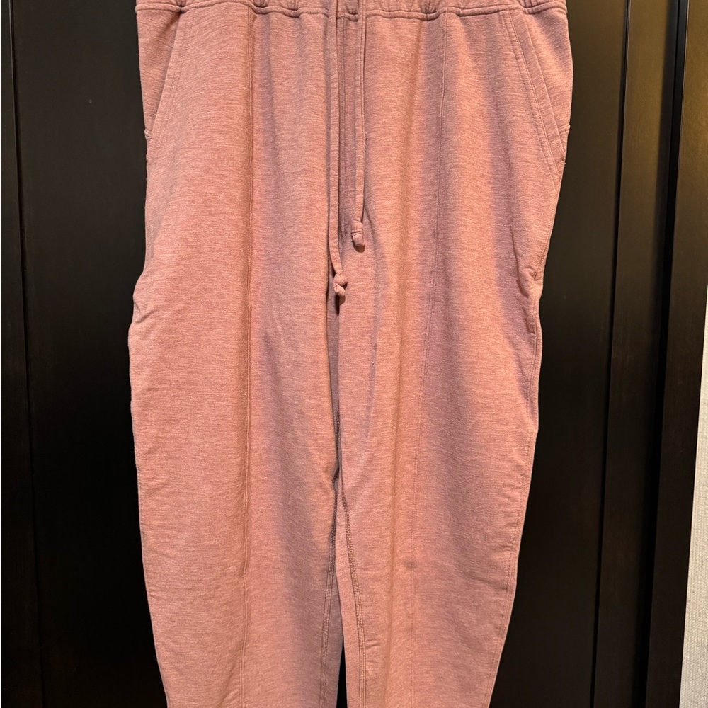 lululemon athletica Ready to Rulu Joggers size 12 dusty mauve burgundy